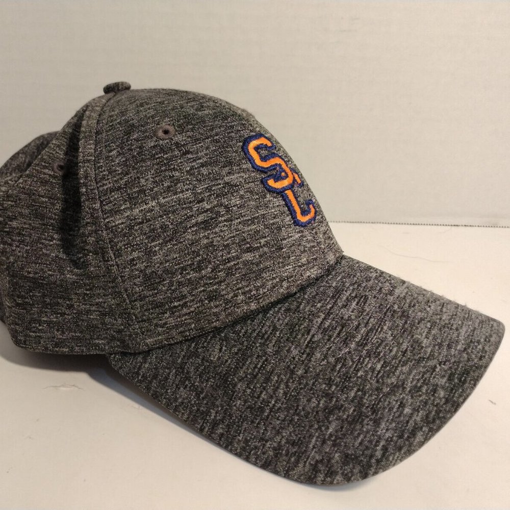 'SC' New Era Grey Ball Cap Hat Small - Medium